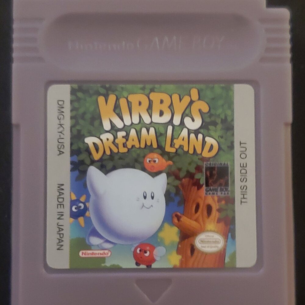 Kirby's Dream Land GB Gameboy Video Game Gameboy